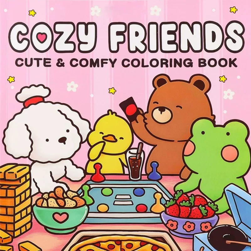 Adults Relaxation Coloring Book COZY FRIENDS, Cute Daily Life Activities, Warm Spaces Theme Stress Relief Art
Adults Relaxation Coloring Book COZY FRIENDS, Cute Daily Life Activities, Warm Spaces Theme Stress Relief Art