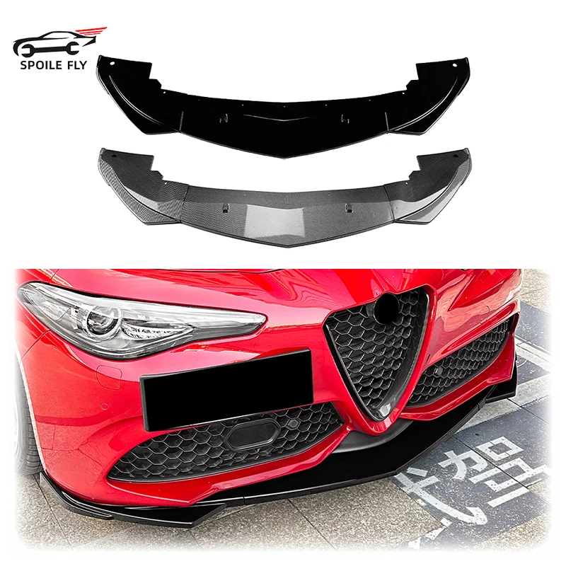 For Alfa Romeo Giulia 952 2015-2024 Version High Quality ABS Car Front Lip Bumper Spoiler Glossy Black Carbon Fiber Look
For Alfa Romeo Giulia 952 2015-2024 Version High Quality ABS Car Front Lip Bumper Spoiler Glossy Black Carbon Fiber Look