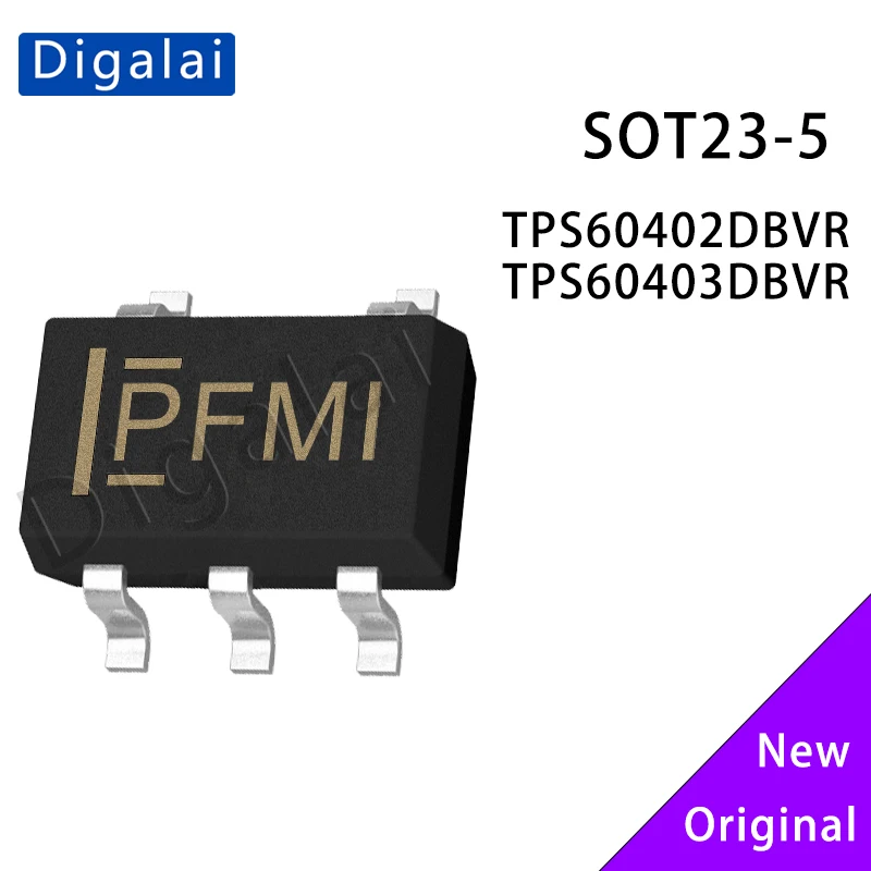 100% New Original TPS60402DBVR TPS60403DBVR DC-DC Power Chip SOT23-5 Package - in Stock for Immediate Purchase
100% New Original TPS60402DBVR TPS60403DBVR DC-DC Power Chip SOT23-5 Package - in Stock for Immediate Purchase