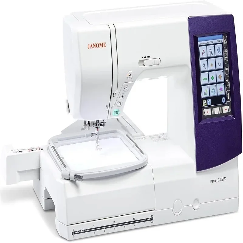 СОВЕРШЕННО НОВАЯ вышивальная и швейная машина Janome Horizon Memory Craft 9850.
СОВЕРШЕННО НОВАЯ вышивальная и швейная машина Janome Horizon Memory Craft 9850.