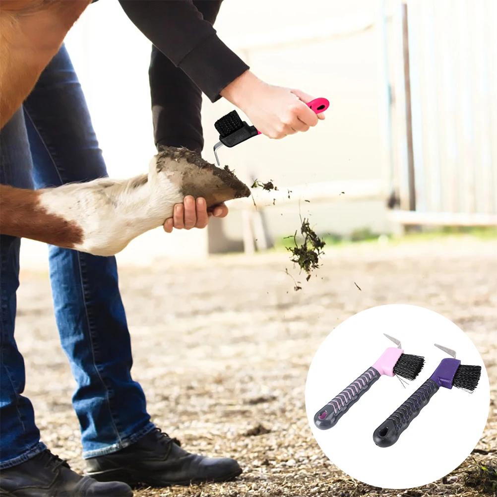 2pcs Horse Cleaning Brushes Durable Nylon Bristles Soft Grip Multi Functional Horse Grooming Supplies Grooming Tools Boots Shoes
2pcs Horse Cleaning Brushes Durable Nylon Bristles Soft Grip Multi Functional Horse Grooming Supplies Grooming Tools Boots Shoes