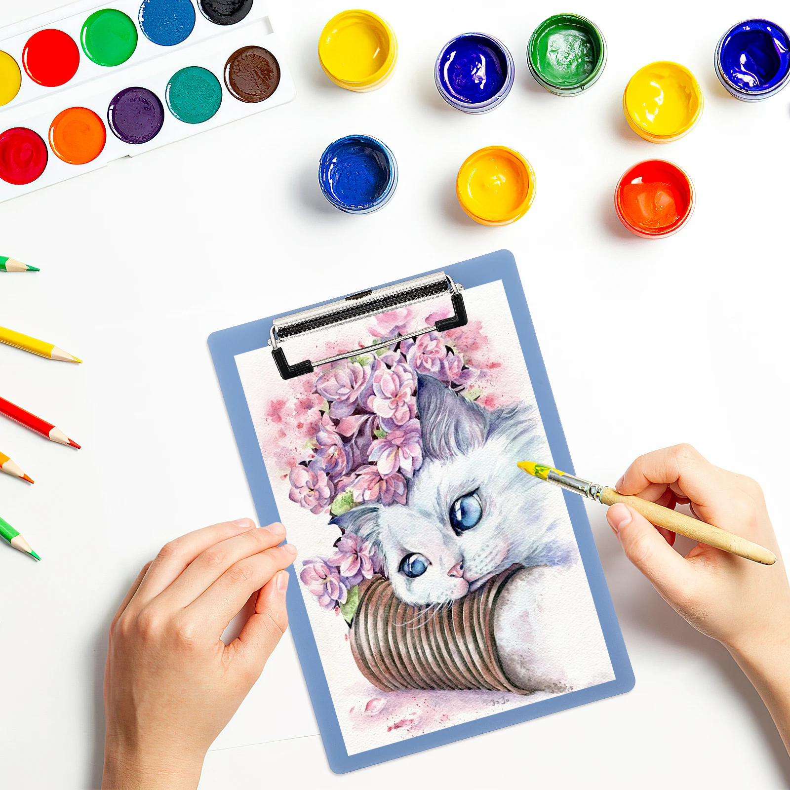 10pcs A5 Plastic Clipboard Writing Board Retractable Hanging Loop Lightweight For School Office Teachers Students File
10pcs A5 Plastic Clipboard Writing Board Retractable Hanging Loop Lightweight For School Office Teachers Students File