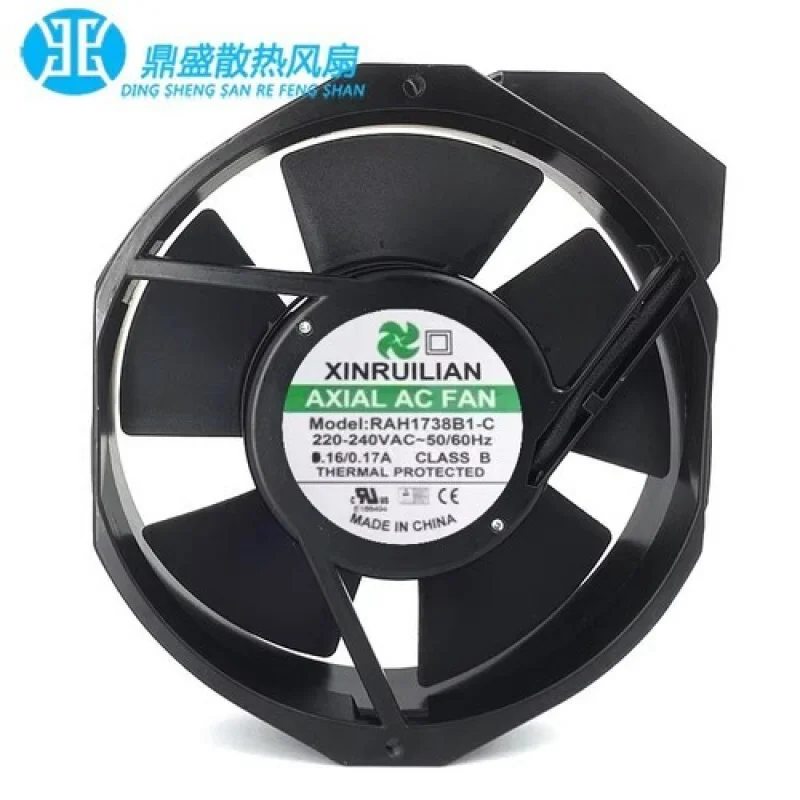 Y ДЛЯ XINRUILIAN RAH1738B1-C 220/240 В 0,16/0,17 А 17238 Охлаждающий вентилятор
Y ДЛЯ XINRUILIAN RAH1738B1-C 220/240 В 0,16/0,17 А 17238 Охлаждающий вентилятор