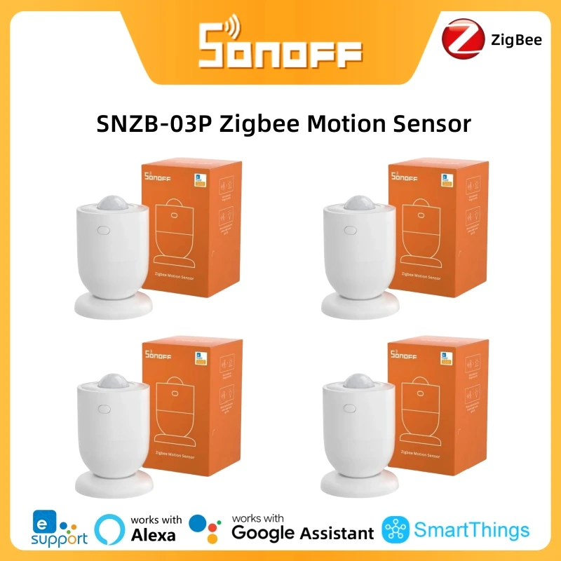 SONOFF SNZB-03P Zigbee датчик движения умный детектор движения домашняя безопасность связь через приложение EWeLink Alexa Google Smartthings
SONOFF SNZB-03P Zigbee датчик движения умный детектор движения домашняя безопасность связь через приложение EWeLink Alexa Google Smartthings