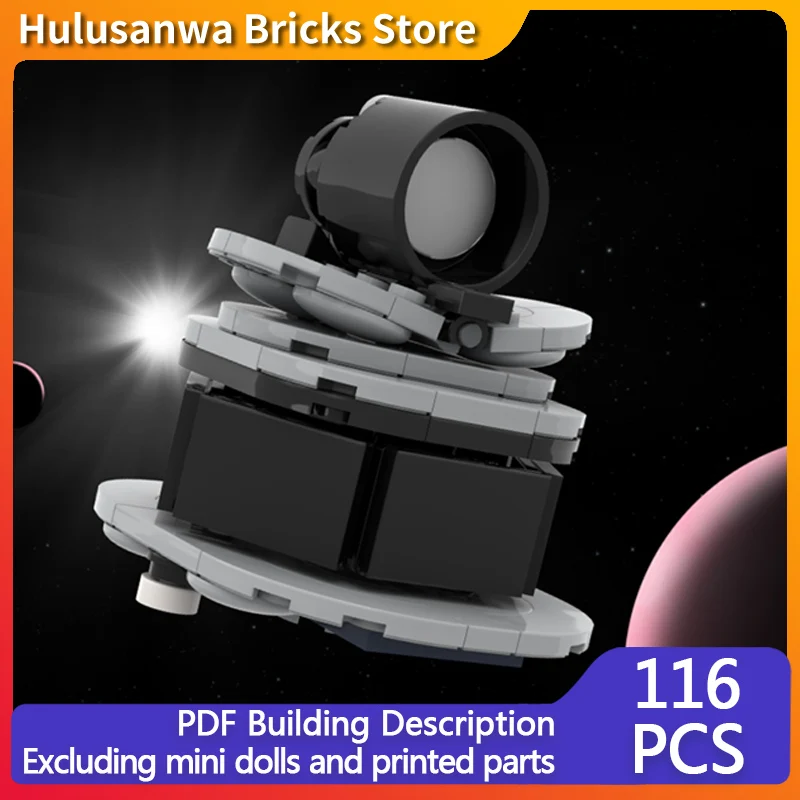 Exoplanet Telescope Model MOC Building Bricks War Equipment Modular Technology Gifts Holiday Assemble Children Toys Suit
Exoplanet Telescope Model MOC Building Bricks War Equipment Modular Technology Gifts Holiday Assemble Children Toys Suit