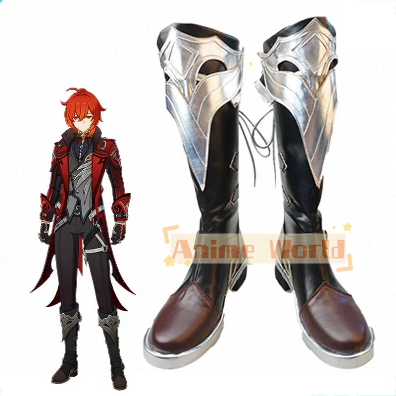 Genshin Impact Diluc Red Dead of Night Shoes Сапоги для косплея на заказ Хэллоуин Карнавальная вечеринка Реквизит
Genshin Impact Diluc Red Dead of Night Shoes Сапоги для косплея на заказ Хэллоуин Карнавальная вечеринка Реквизит