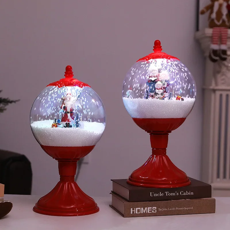 DurableChristmas Crystal Ball Drifting Snow Old Man Wind Lamp Glowing Snow Music Lamp Ornament Christmas Gift Window Decoration
DurableChristmas Crystal Ball Drifting Snow Old Man Wind Lamp Glowing Snow Music Lamp Ornament Christmas Gift Window Decoration