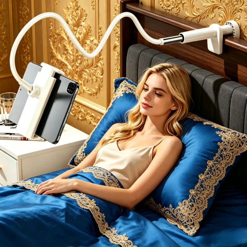 2PCS Household Lazy Phone Bracket, 360 Degree Adjustable Long Arm Holder, Multi-screen Compatible Desktop Bedside Stand
2PCS Household Lazy Phone Bracket, 360 Degree Adjustable Long Arm Holder, Multi-screen Compatible Desktop Bedside Stand