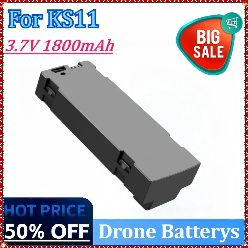 Newly Upgraded 3.7V 1800mAh High Quality Drone Battery for KS11 Battery 4K Professional HD Camera Drone Rechargeable Battery
Newly Upgraded 3.7V 1800mAh High Quality Drone Battery for KS11 Battery 4K Professional HD Camera Drone Rechargeable Battery