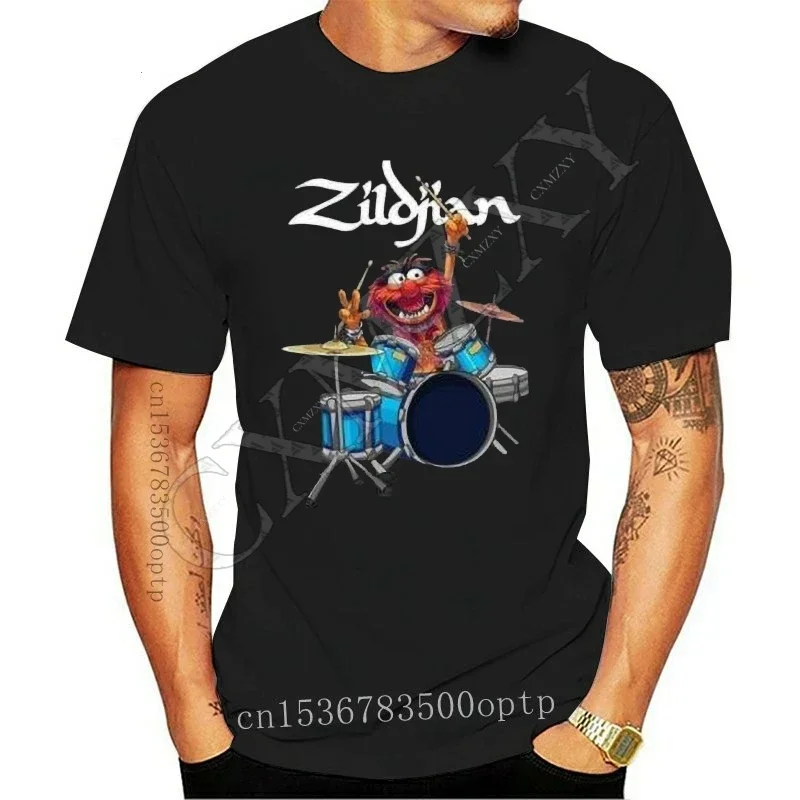 The Muppet Show Zildjian Drums Men Black T-Shirt M-6XL New Fashion T shirt Brand Hip Hop Print Men Tee Shirt High Quality
The Muppet Show Zildjian Drums Men Black T-Shirt M-6XL New Fashion T shirt Brand Hip Hop Print Men Tee Shirt High Quality