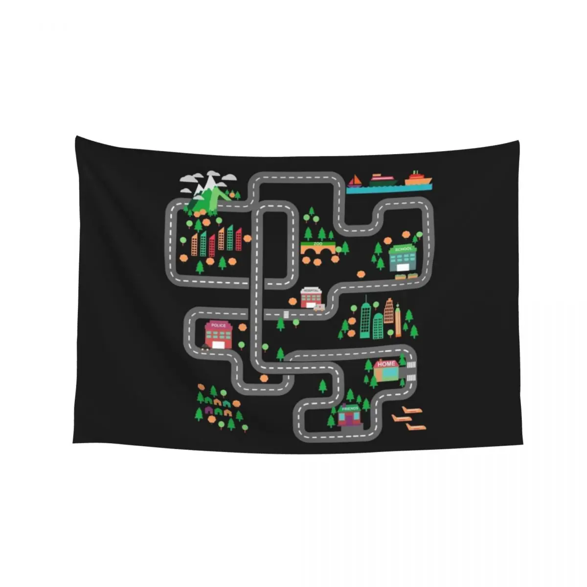 Play mat Road Map, Racing Car Play Mat Funny Fathers Day gift Tapestry Room Ornaments Cute Room Things For Bedroom Tapestry
Play mat Road Map, Racing Car Play Mat Funny Fathers Day gift Tapestry Room Ornaments Cute Room Things For Bedroom Tapestry