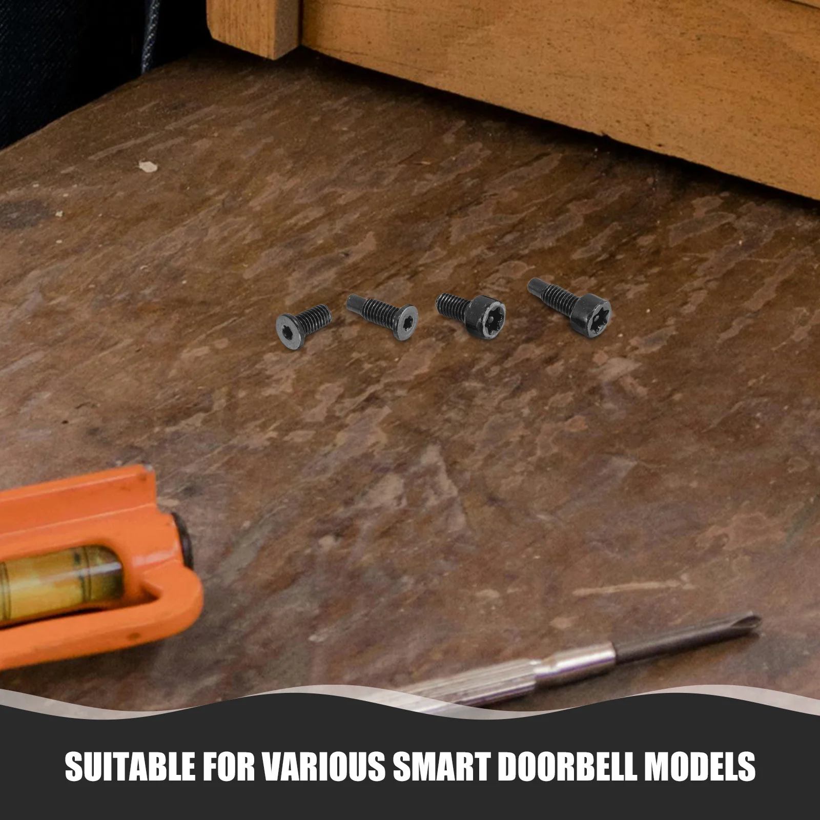 16Pcs Replacement Security Screws for Smart Doorbell Durable Screws Set for Home Repair and Security Doorbell Screw Replacement
16Pcs Replacement Security Screws for Smart Doorbell Durable Screws Set for Home Repair and Security Doorbell Screw Replacement