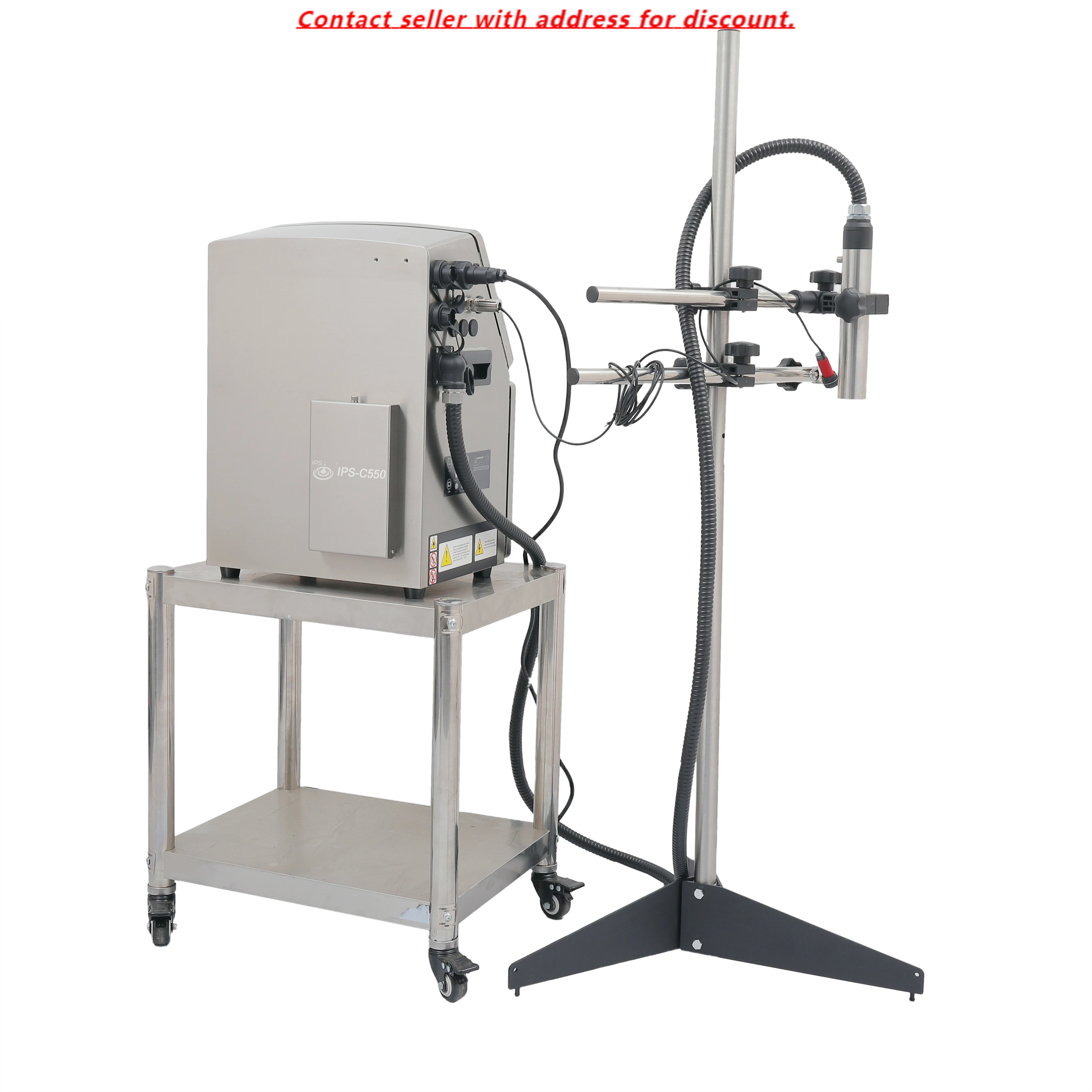 Continuous Inkjet Printer CIJ Inkjet Coding Machine For Expiry Date Printing On Plastic, Metal, And Cartons
Continuous Inkjet Printer CIJ Inkjet Coding Machine For Expiry Date Printing On Plastic, Metal, And Cartons