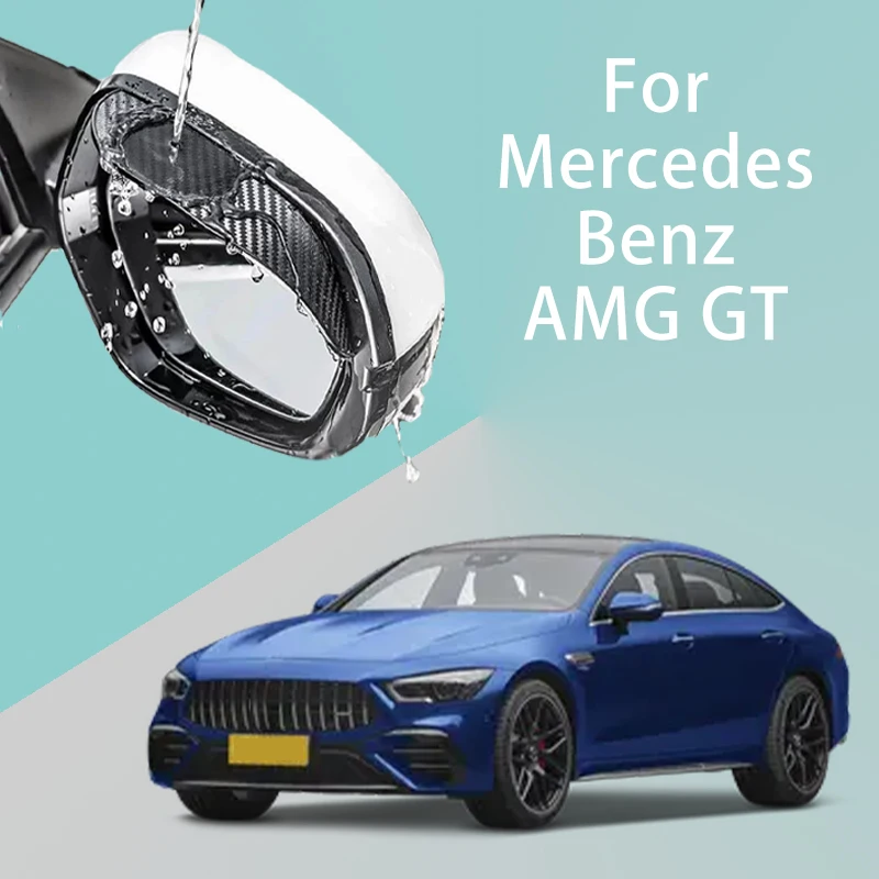 FOR Mercedes Benz AMG GT Car Rearview Mirror Rain Eyebrow Visor Carbon Fiber Side Automotive exterior protection
FOR Mercedes Benz AMG GT Car Rearview Mirror Rain Eyebrow Visor Carbon Fiber Side Automotive exterior protection