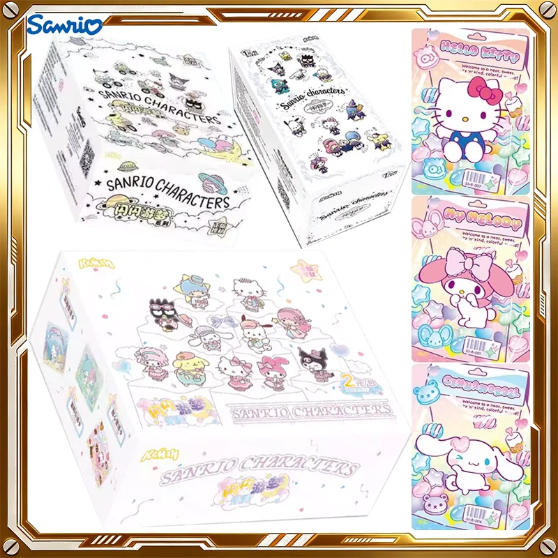 KAMAN Sanrio Card Shining Dream Voyage Series Mystery Box Genuine Trading Cards Game Toys Holiday Birthday Gifts for Boys Girls
KAMAN Sanrio Card Shining Dream Voyage Series Mystery Box Genuine Trading Cards Game Toys Holiday Birthday Gifts for Boys Girls
