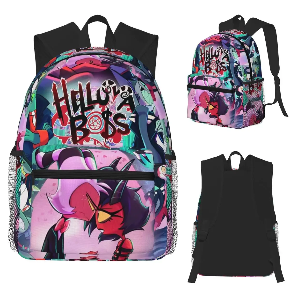 Helluva Boss Student Backpack School Bag Hiking Travel Daypack for Men Women Fashion Bookbag Shoulder Bags
Helluva Boss Student Backpack School Bag Hiking Travel Daypack for Men Women Fashion Bookbag Shoulder Bags