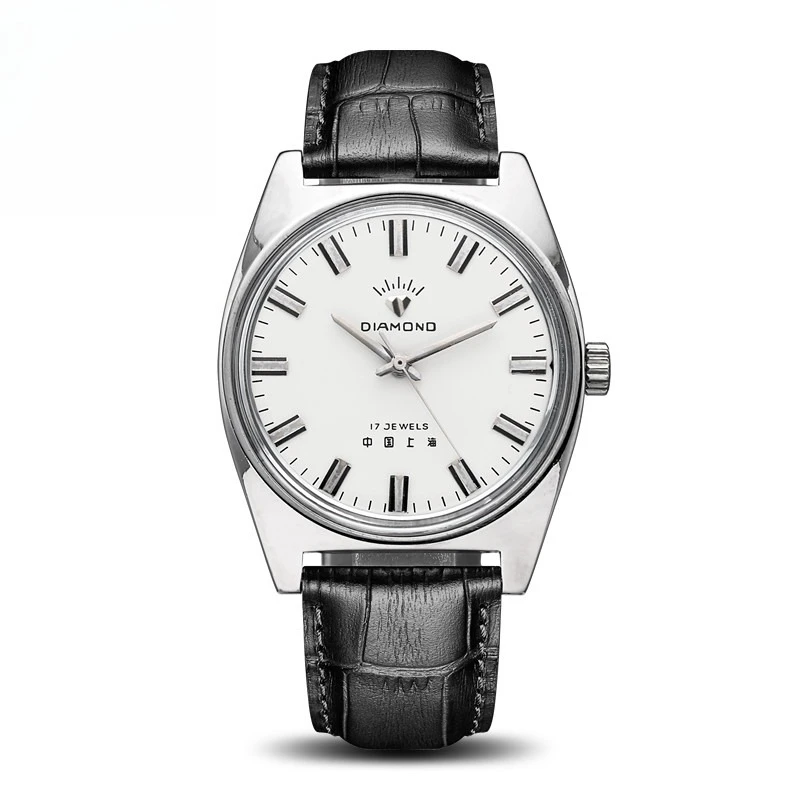 Мужские механические часы Old Shanghai Diamond Brand SM1A с ручным заводом, 17 камней, оригинальные, с эластичным ремешком
Мужские механические часы Old Shanghai Diamond Brand SM1A с ручным заводом, 17 камней, оригинальные, с эластичным ремешком