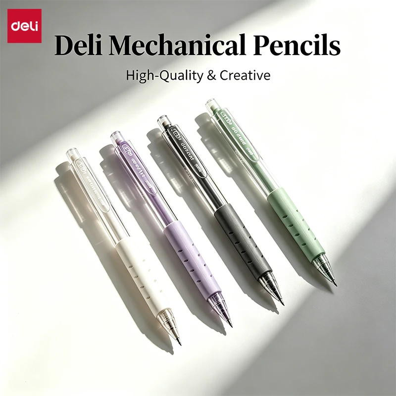 Deli 4/8pcs 0.5mm/0.7mm Mechanical Pencils Propelling Pencil School Supplies Office Supplies Stationery Drawing Sketch Tool Gift
Deli 4/8pcs 0.5mm/0.7mm Mechanical Pencils Propelling Pencil School Supplies Office Supplies Stationery Drawing Sketch Tool Gift