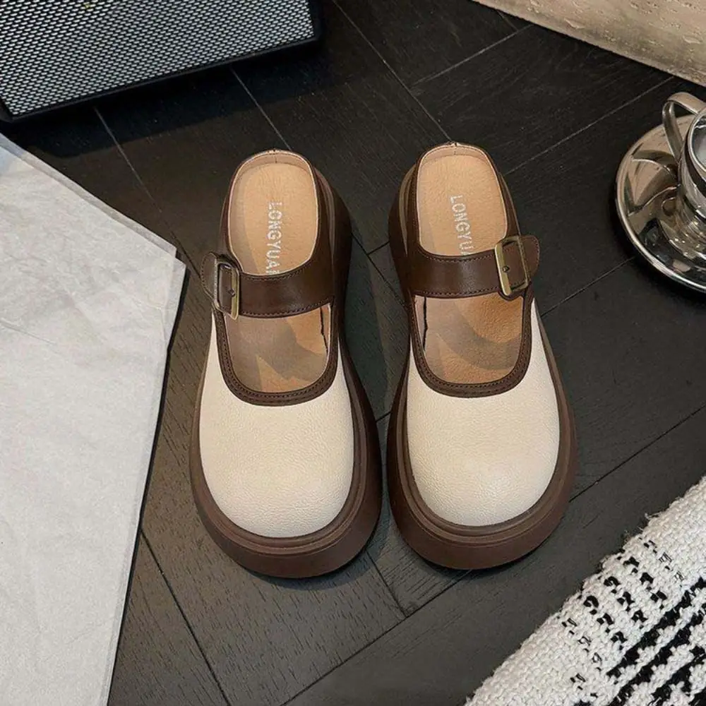 Cute PVC Slipper Women Mary Jane Anti-skid Closed Toe Slippers Soft Sole French Style Casual Single Shoes Girls
Cute PVC Slipper Women Mary Jane Anti-skid Closed Toe Slippers Soft Sole French Style Casual Single Shoes Girls