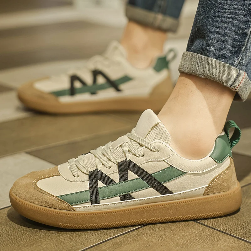 High Quality Leather Sneakers Men Trainers Classic Casual Sports Shoes Man Flat Sneakers Outdoor Non-slip Men's Skateboard Shoes
High Quality Leather Sneakers Men Trainers Classic Casual Sports Shoes Man Flat Sneakers Outdoor Non-slip Men's Skateboard Shoes
