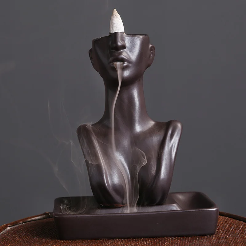 Cross Border Creative Home Decor Ceramic European Beauty Statue Backflow Incense Burner
Cross Border Creative Home Decor Ceramic European Beauty Statue Backflow Incense Burner