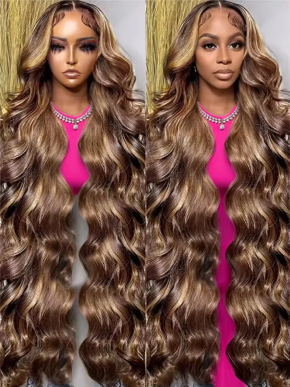Body Wave P4/27 Colored Highlight Honey Blonde 13x4 13x6 Hd Lace Front Wig 220 Density Full Frontal Human Hair Wigs For Women
Body Wave P4/27 Colored Highlight Honey Blonde 13x4 13x6 Hd Lace Front Wig 220 Density Full Frontal Human Hair Wigs For Women