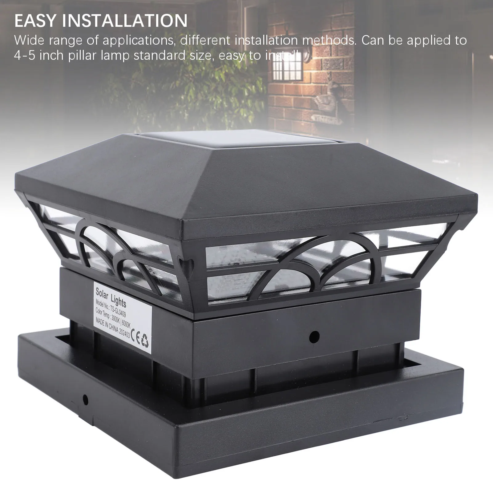 ZK50 Солнечная крышка для улицы, солнечная батарея, IP65, водонепроницаемый для забора, садовой террасы, патио
ZK50 Солнечная крышка для улицы, солнечная батарея, IP65, водонепроницаемый для забора, садовой террасы, патио