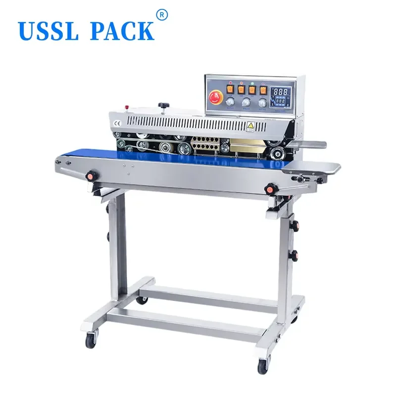 FRM-980III Automatic Continuous Band Sealer with Solid Ink Coding for Aluminum Foil Bags Console Model Sealing Machine
FRM-980III Automatic Continuous Band Sealer with Solid Ink Coding for Aluminum Foil Bags Console Model Sealing Machine