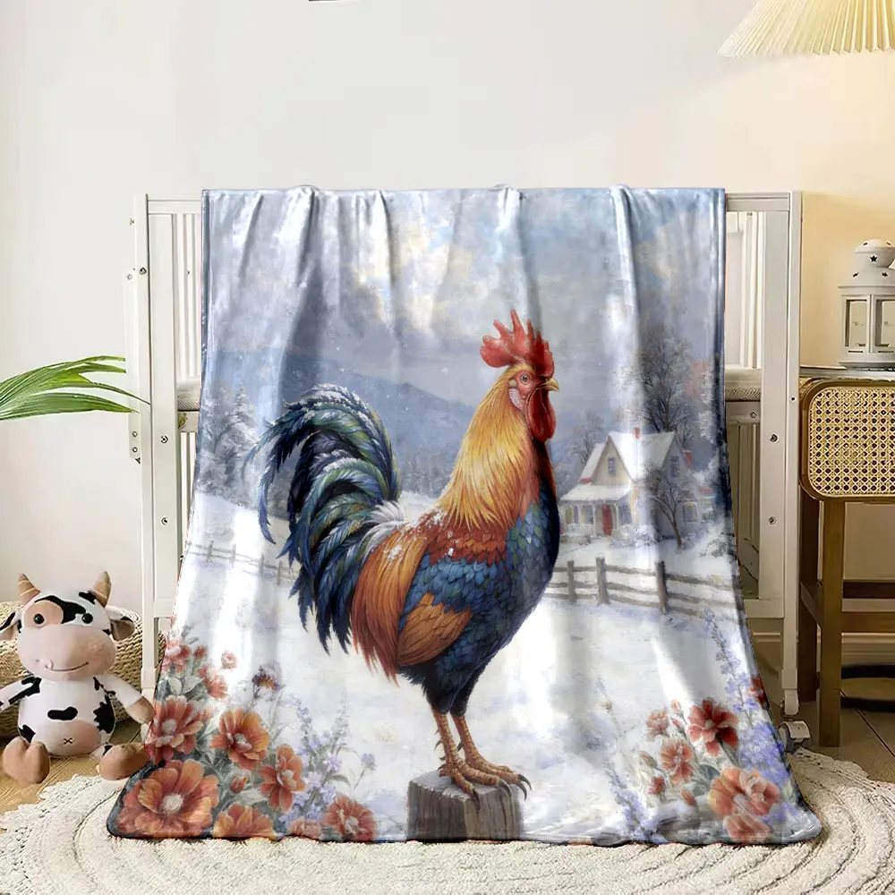 6 Styles The rooster on the farm Print Warm Comfortable Blanket Home Travel Camping for Adults and Kids Luxury Gifts
6 Styles The rooster on the farm Print Warm Comfortable Blanket Home Travel Camping for Adults and Kids Luxury Gifts