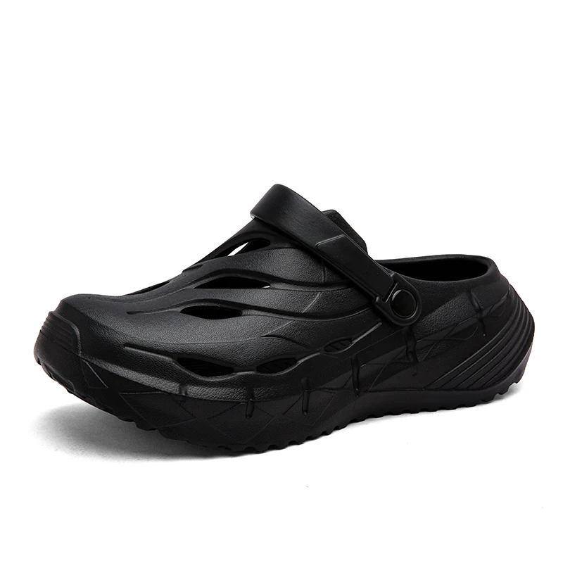 men's EVA Fashion Couple Large Size New Clogs Slippers Breathable Hollow Indoor Outdoor Comfort
men's EVA Fashion Couple Large Size New Clogs Slippers Breathable Hollow Indoor Outdoor Comfort