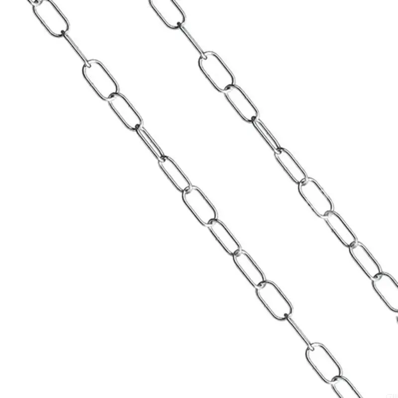 Multipurpose 100cm Silver Galvanized Sturdy Steel Chain Accessory for Hanging Artworks Light Fixtures and Flowerpots
Multipurpose 100cm Silver Galvanized Sturdy Steel Chain Accessory for Hanging Artworks Light Fixtures and Flowerpots