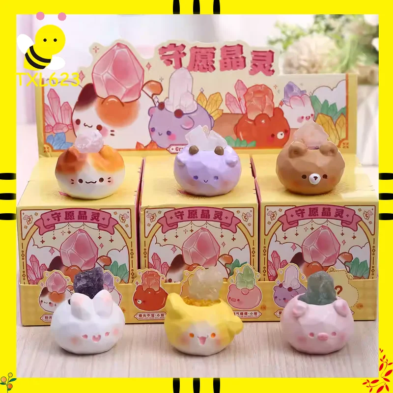 Cute Animal Energy Crystal Pal Blind Box Raw Stone Office Desk Decoration Healing Ornament For Girls Surprise Gift In Stock
Cute Animal Energy Crystal Pal Blind Box Raw Stone Office Desk Decoration Healing Ornament For Girls Surprise Gift In Stock