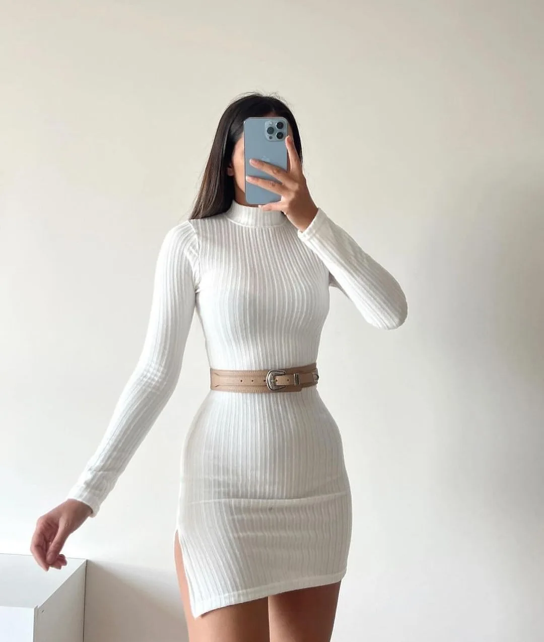 2023 Short Knitted Skirt for Women Long-sleeved Slim Dress Sexy Ladies Bag Hip Fashion Elegant Commuter Party Autumn and Winter
2023 Short Knitted Skirt for Women Long-sleeved Slim Dress Sexy Ladies Bag Hip Fashion Elegant Commuter Party Autumn and Winter