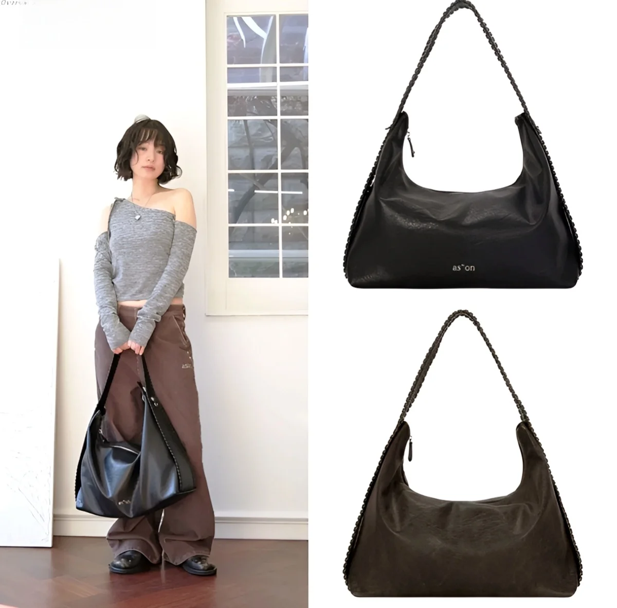 Large Capacity Tote Bag Single Shoulder Bag Handbag Women Korean Style Lazy Fashion Pure Color Zipper Closure Bag
Large Capacity Tote Bag Single Shoulder Bag Handbag Women Korean Style Lazy Fashion Pure Color Zipper Closure Bag