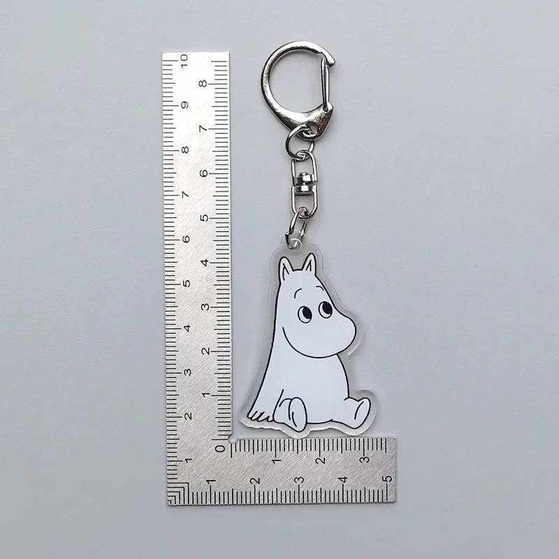Hot Cartoon Anime Moomins Series Keychain Kawaii Character Creativity Cute Printing Double Sided Acrylic Backpack Keychain
Hot Cartoon Anime Moomins Series Keychain Kawaii Character Creativity Cute Printing Double Sided Acrylic Backpack Keychain
