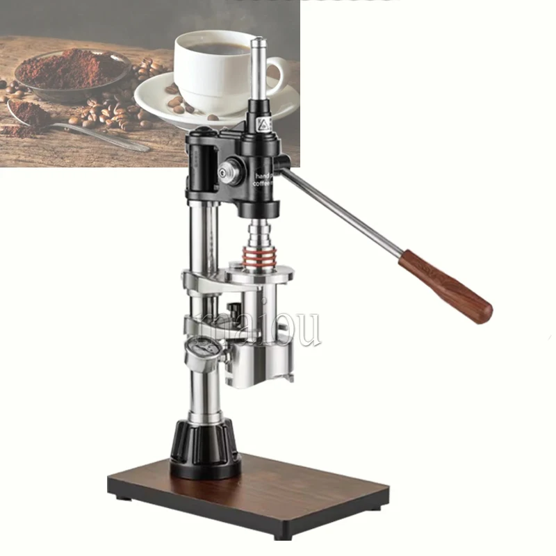 Pressure Lever Coffee Maker Hand Pressed Coffee Machine 304 Stainless Steel Manual Espresso
Pressure Lever Coffee Maker Hand Pressed Coffee Machine 304 Stainless Steel Manual Espresso