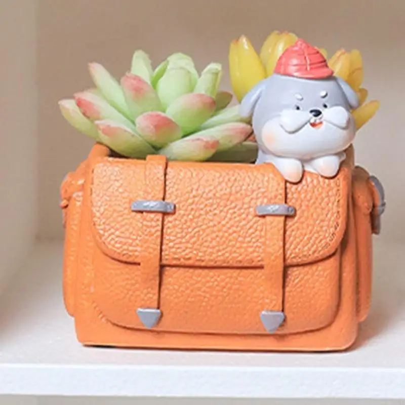 Backpack Dog Pot Mold Flower Pot Resin Mold Home Office Desktop
Backpack Dog Pot Mold Flower Pot Resin Mold Home Office Desktop