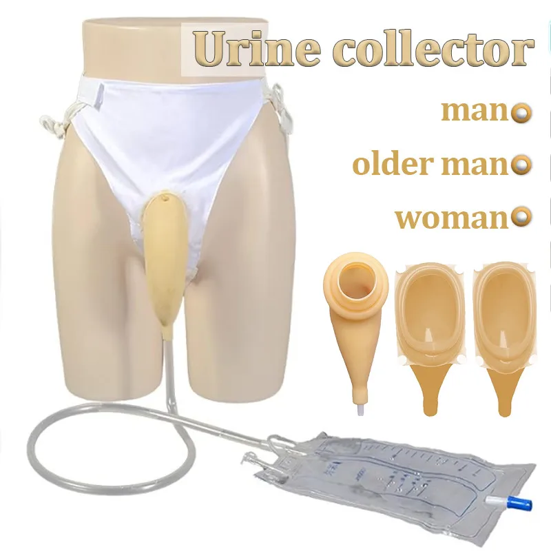 Силиконовый разъем для мочи, многоразовый дышащий силиконовый сборник мочи при недержании, недержание мочи для мужчин и женщин
Силиконовый разъем для мочи, многоразовый дышащий силиконовый сборник мочи при недержании, недержание мочи для мужчин и женщин