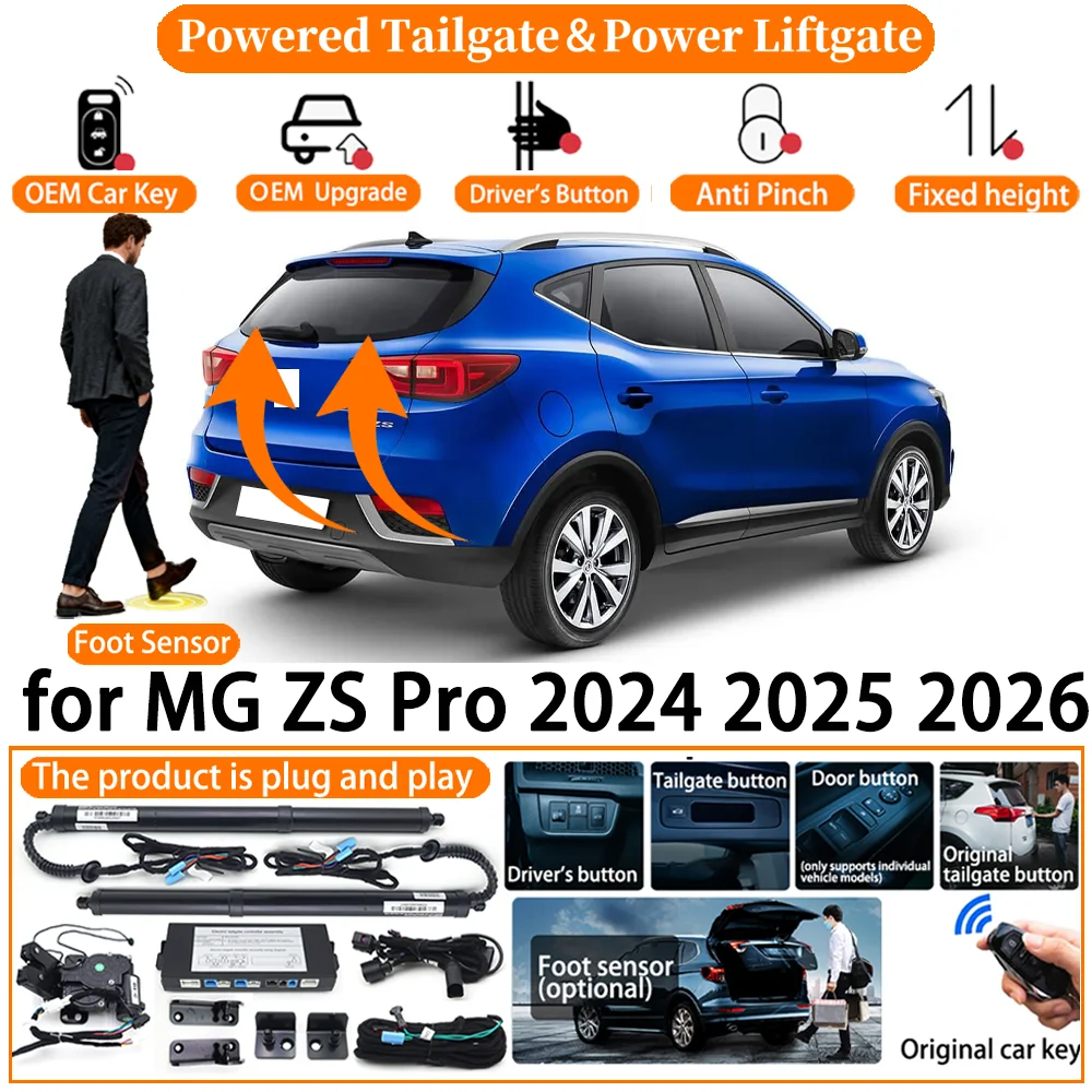 ZhuCamX Car OEM Smart Powered Tailgate system for MG ZS Pro 2024 2025 2026 Automatic Electric Power Tailgate Tail Gate Lift kit
ZhuCamX Car OEM Smart Powered Tailgate system for MG ZS Pro 2024 2025 2026 Automatic Electric Power Tailgate Tail Gate Lift kit