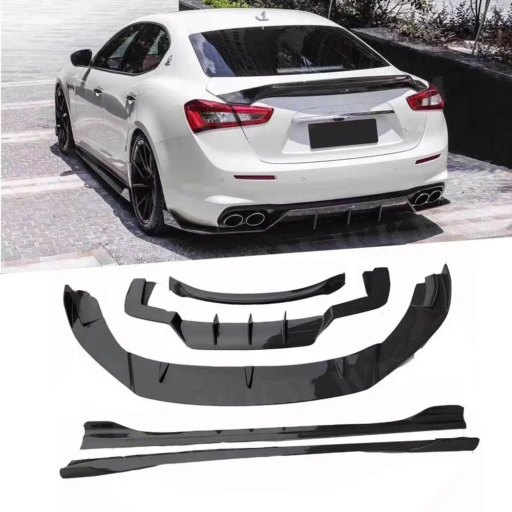 Front Bumper Chin Rear Lip Diffuser Spoiler Side Skirts for Maserati Ghibli 2018-2019 Carbon Fiber Body Kits Car Bumper Guard
Front Bumper Chin Rear Lip Diffuser Spoiler Side Skirts for Maserati Ghibli 2018-2019 Carbon Fiber Body Kits Car Bumper Guard