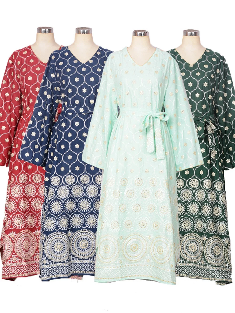 Traditional Arabic Dress for Women, Thread Embroidery, Evening Party Gown, Islamic Clothing, Ramadan Mulslim Robe, Kaftan Dress
Traditional Arabic Dress for Women, Thread Embroidery, Evening Party Gown, Islamic Clothing, Ramadan Mulslim Robe, Kaftan Dress