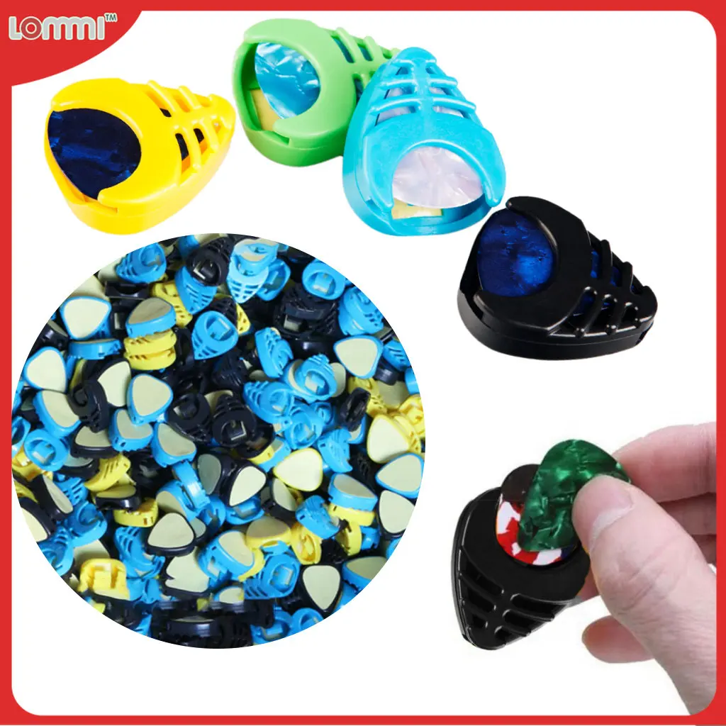 LOMMI Guitar Picks Houlder 100PCS Adhesive Pick Guitar Plectrum Holder Assorted Guitar Picks Holder Guitar Parts Accessories NEW
LOMMI Guitar Picks Houlder 100PCS Adhesive Pick Guitar Plectrum Holder Assorted Guitar Picks Holder Guitar Parts Accessories NEW