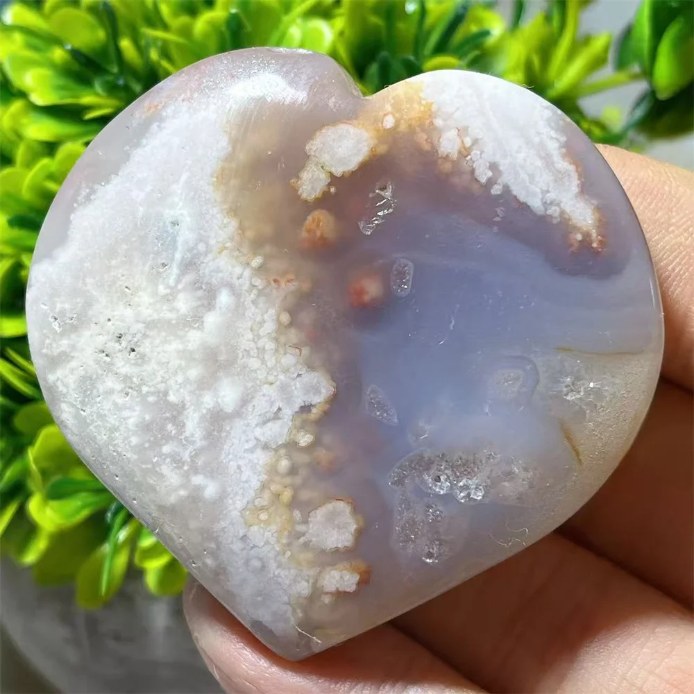 Flower Agate Heart Crystal Natural Healing Meditation Energy Mineral Gemstone Specimen Stone Quartz Home Decoration
Flower Agate Heart Crystal Natural Healing Meditation Energy Mineral Gemstone Specimen Stone Quartz Home Decoration