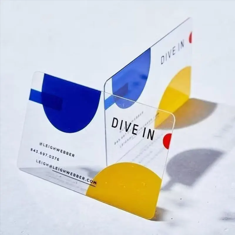 Clear Plastic Business Cards 500pcs | Custom Frosted Name Card | Single Side Print | Cafe Hotel VIP Card | Free Template
Clear Plastic Business Cards 500pcs | Custom Frosted Name Card | Single Side Print | Cafe Hotel VIP Card | Free Template
