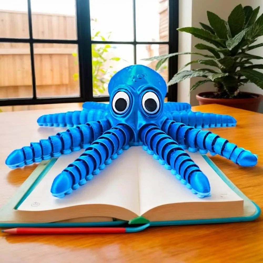 New Flexible Octopus Toy Decorative Creative Desktop Ornament Movable Joints Octopus Fidget Toy Kids Gifts
New Flexible Octopus Toy Decorative Creative Desktop Ornament Movable Joints Octopus Fidget Toy Kids Gifts