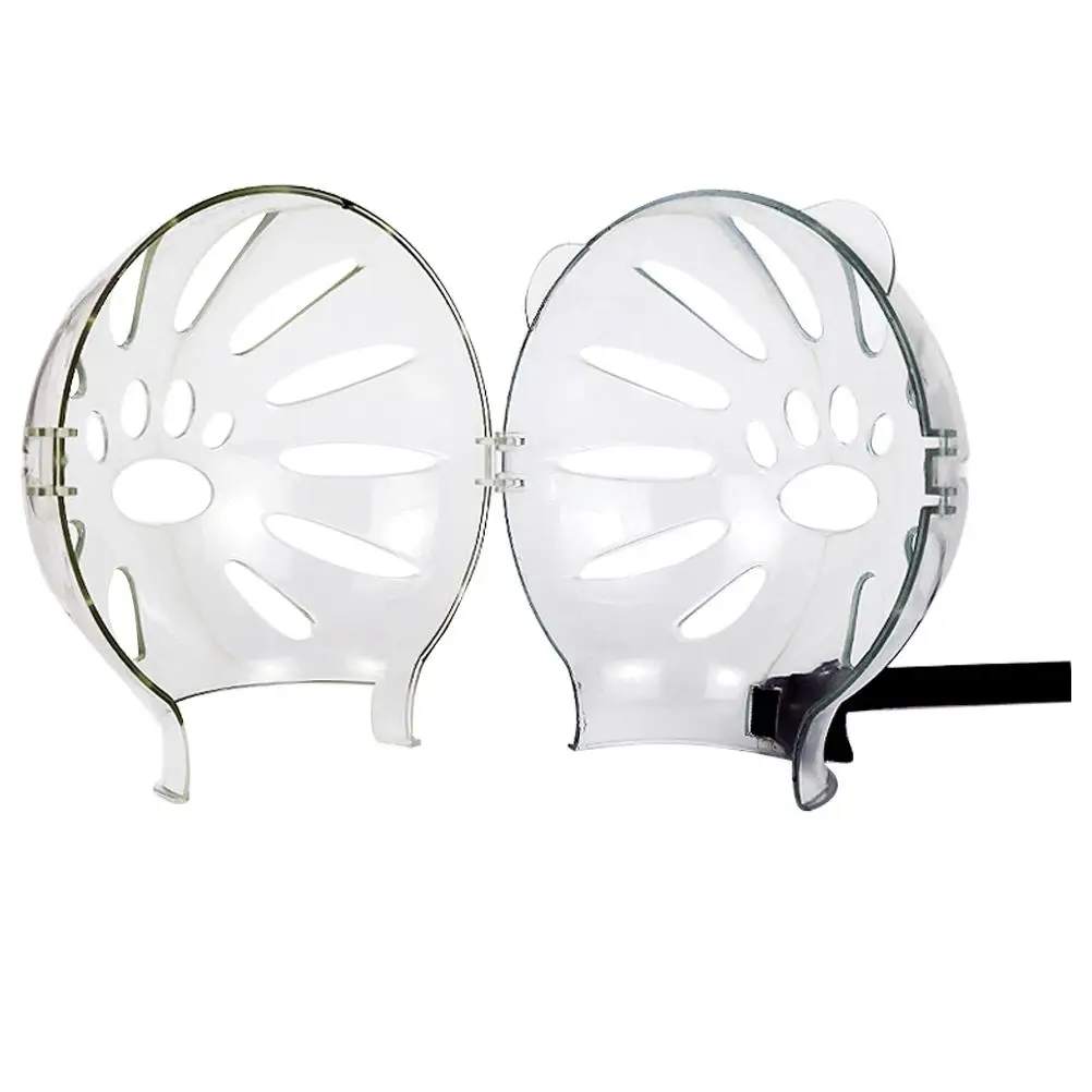 Cat Hood Clear for Cats after Surgery Grooming Recovery Soft Kitten Dogs Safe Space Wide View Plastic ABS Pet Healing
Cat Hood Clear for Cats after Surgery Grooming Recovery Soft Kitten Dogs Safe Space Wide View Plastic ABS Pet Healing