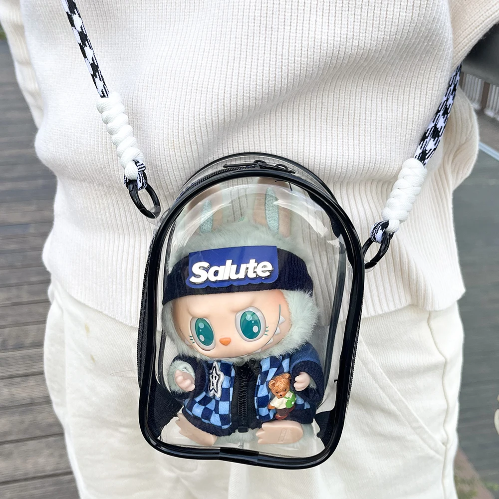 Messenger Bag Cotton Doll Bag Clear Hanging Display Case, Crossbody Doll Storage Bag, PVC Storage Case Cover for Figures
Messenger Bag Cotton Doll Bag Clear Hanging Display Case, Crossbody Doll Storage Bag, PVC Storage Case Cover for Figures