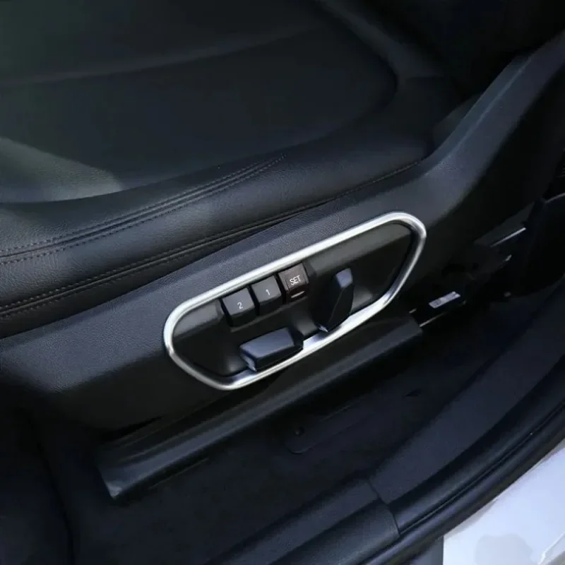ABS Silver Car Seat Side Frame Trim Sticker Interior Car Accessories For BMW X1 F48 X2 F47 2016 2017 2018 2019 2020 2021 2022
ABS Silver Car Seat Side Frame Trim Sticker Interior Car Accessories For BMW X1 F48 X2 F47 2016 2017 2018 2019 2020 2021 2022