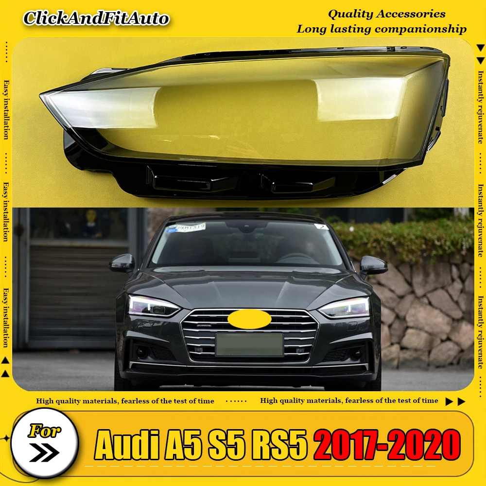 For Audi A5 S5 RS5 2017-2020 Headlamp Cover Transparent Lamp Shade Headlight Shell Lens Plexiglass Replace Original Lampshade
For Audi A5 S5 RS5 2017-2020 Headlamp Cover Transparent Lamp Shade Headlight Shell Lens Plexiglass Replace Original Lampshade