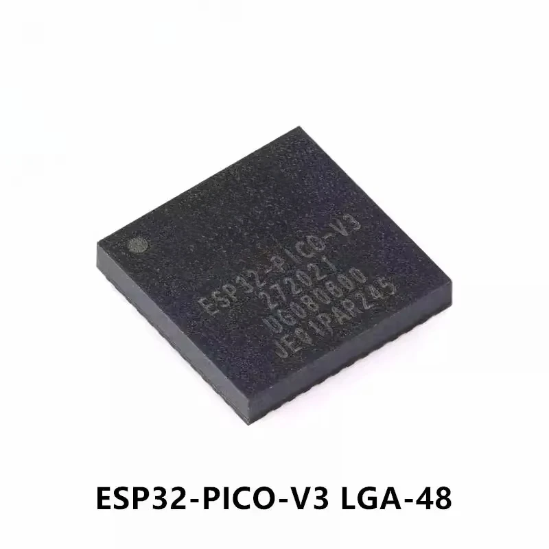 ESP32-PICO-V3 LGA-48 ESP32 4MB Flash WiFi Bluetooth-compatible BLE 5.0 Dual Core 32-bit MCU Wireless Chip IC Original New
ESP32-PICO-V3 LGA-48 ESP32 4MB Flash WiFi Bluetooth-compatible BLE 5.0 Dual Core 32-bit MCU Wireless Chip IC Original New